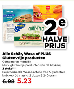  2 240 glutenvrij wraps vezelrijk wasa lactose free mini baguette gluten classic 2e halve glutenvrije combineren bakkerij stuks dozen 