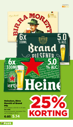  brand heineken birra moretti blikjes bier 6 18 25 33 150 luigi beer r 6x 330ml firma wylre limburg b let best jaar biertje koude sterke go pilsener rit goudgele reine pils stuk legitimatie alcohol nix18 