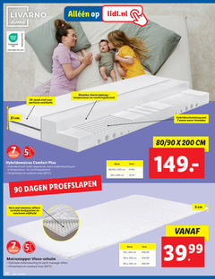  5 7 30 60 90 100 140 160 200 219 livarno home standard hohenstein cm lidl.nl 3d mesh stof ventilatie therm toplaag temperatuur vochtregulerend zones garant year jaar jahre comfort tegendruk ondersteuning afneembare wasbare hoes dagen maat 80 kern memory effect verlicht drukpunten stijfheid wave matras visco schuim zacht massage 02 