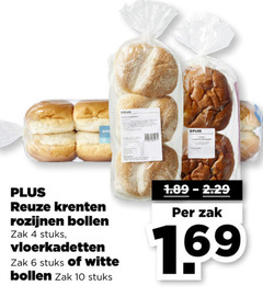  krentenbollen bolletjes rozijnenbollen 4 6 10 krenten rozijnen bollen zak stuks vloerkadetten witte 