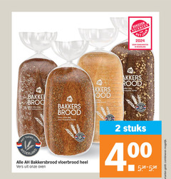  brood 2 3 gekozen huismerk jaar consumenten nederland bakker dag krokante bakkers korst akkers rood land tarwe mat bakkersbrood vloerbrood vers oven stuks 00 combineren 