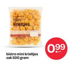  krieltjes 500 mini bistro zak 