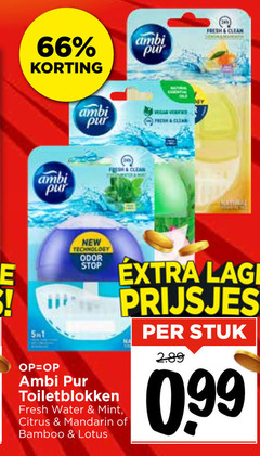  ambi pur toiletblok 1 5 fresh clean free new technology odor stop lage prijsjes toiletblokken water mint citrus mandarin bamboo lotus stuk 