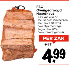  haardhout 10 20 fsc ovengedroogd mix eiken beuken essen berken zak vochtpercentage gebruik 