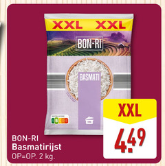  rijst 2 10 xxl bon basmati nutri score min basmatirijst 