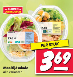  maaltijdsalade 350 zalm cesar and croutons stuk 