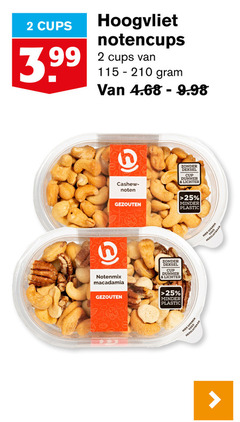  noten 2 25 99 210 cups 3.99 notencups cashewnoten deksel cup dunner gezouten notenmix macadamia minder plastic b hersluitbaar 