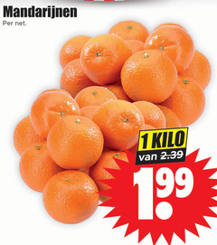  mandarijnen 1 kilo 