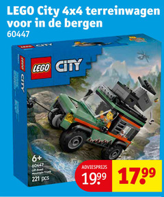  lego city 4x4 terreinwagen bergen 6 off road mountain truck 17 99 