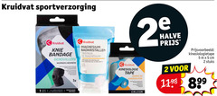  1 2 5 kruidvat halve knie bandage neopreen neoprene magnesium badkristallen cristaux dode zee kristallen la richten 1kg 1x maat taille links rechts gauche verstelbaar kinesiologie tape 5cm cm stuks 