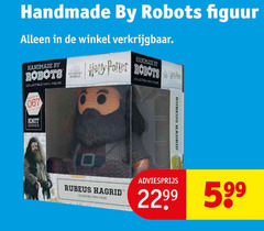  poppetjes handmade by robots figuur collectible vinyl figure knit series hold hay hagrid 