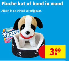  pluche en knuffels kat hond mand 