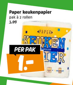  keukenpapier 2 paper pak rollen 