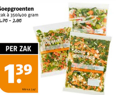  soepgroenten zak 350 400 boeren soep kilo v.a. 