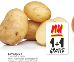  aardappelen 1 2 zakken kilo varieeren 