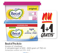  becel margarine 1 2 3 100 500 600 750 hart original pink ribbon leer borsten light rijk plantaardig omega pro activ kuipje vloeibaar ml varieeren 