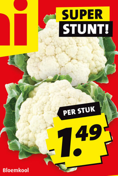  bloemkool super stuk 