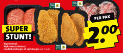  kipschnitzels hamburgers 2 beter leven super kipschnitzel kipkrokantschnitzel runderhamburger spekburger pak stuks 