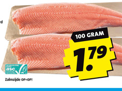  zalmfilet 100 zalmzijde 