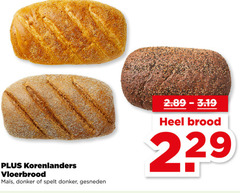  brood korenlanders vloerbrood donker spelt gesneden 