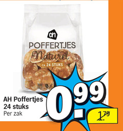  albert heijn huismerk poffertjes 24 naturel ca. stuks zak 