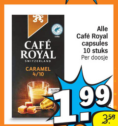  cafe royal koffiecups 10 mcafee switzerland caramel 4 coffee capsules stuks doosje aluminium car 1 99 