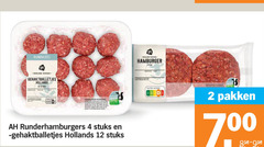  gehaktballetjes hamburgers 1 2 4 7 12 rundvlees hollands stuks hamburger nederlandse weide gang koelen runderhamburgers nutri score pakken 