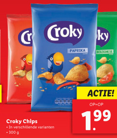  croky chips 300 cr paprika bolognese 