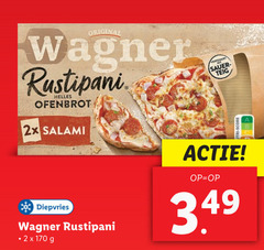  wagner diepvriespizza 2 original 2x salami diepvries 