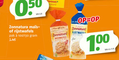  zonnatura rijstwafels 30 100 kilo pak maiswafels v.a. 