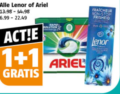  ariel lenor wasmiddel 1 rapid solution fraicheur stop 