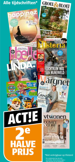  tijdschriften 25 groei bloei happinez be wild slammer and free grow geheim agenten redden venetie lucht linda tracker speelset luchtruim genieten min patrol kasteel spook 2e halve vtwonen comfy-cat cosy vlieland combinatie kassa 