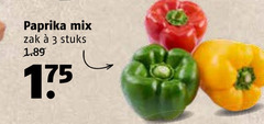  paprika 3 mix zak stuks 