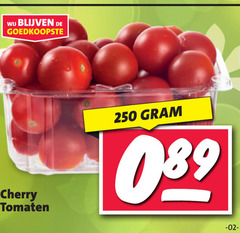  cherry tomaten 250 