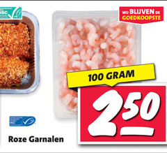  garnalen 100 250 roze 