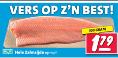  zalmfilet 100 vers best zalmzijde 