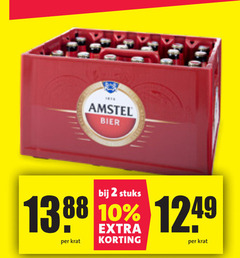  amstel krat bier 2 10 stuks 