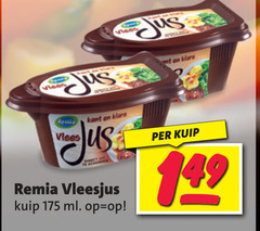  remia jus vlees kant vleesjus kuip ml 