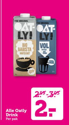  soja melk rijstdrank 2 original le bio barista drink totally oatly pak 