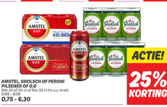  grolsch amstel blikjes bier 25 33 50 1870 meesterschap nieuwe 0.0 premium pilsner traditiegetrouw zachte end pilsener peroni blik fles krat 99 8 30 