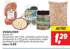  pindanetje vogelvoer vogelpindakaas 1 2 6 300 winter mix pindakaas tuinvogels naturel cards strooivoer zak kilo vetbollen pak stuks kokosnoot vogel pot wintermix elders 4 99 