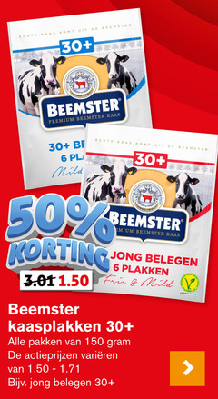  beemster kaasplakken 6 50 150 1901 kaas 30 anno premium be mild jong belegen fris pakken varieeren label vegetarisch 