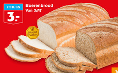  brood 2 stuks boerenbrood warme bakker 