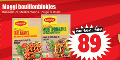  maggi bouillon 8 bouillonblokjes italiaans mediterraans pakje stuks tomaat groenten pasta rijst couscous tabletten liter score veggie basilicum olijfolie nutri 