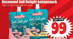  kattenvoer 80 99 rosewood deli delight kattensnack zalm kip knijpzakje by pets unlimited tasty salmon poulet pollo chicken 