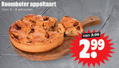  appeltaart roomboter personen 3.99 