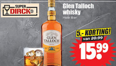  glen talloch whisky super old liter blended scotch choice 5. 15 99 