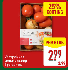  soepgroenten 6 25 50 soep tomaten wortel knoflook verspakket tomatensoep personen min porties stuk 3.99 