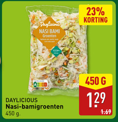  groentenpakket 23 450 nasi bami groenten spitskool prei wortel rode peper nutri score min bamigroenten 