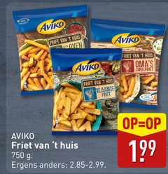  aviko patat 100 750 friet huis oven vlaamse smulfriet ergens 